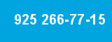 925 266-77-15